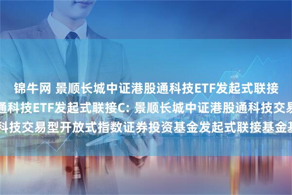 锦牛网 景顺长城中证港股通科技ETF发起式联接A,景顺长城中证港股通科技ETF发起式联接C: 景顺长城中证港股通科技交易型开放式指数证券投资基金发起式联接基金基金产品资料概要更新