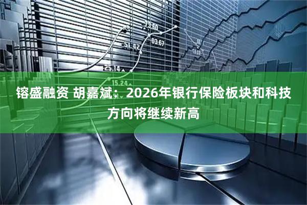 镕盛融资 胡嘉斌：2026年银行保险板块和科技方向将继续新高